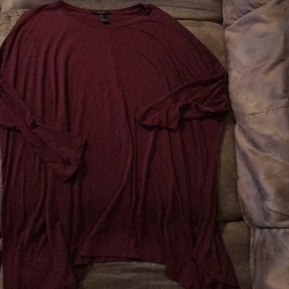 Maroon blouse